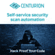 Self-service security scan automation